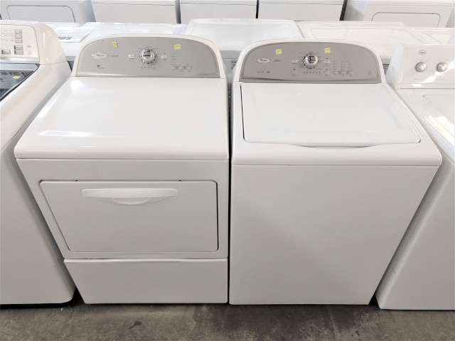 Whirlpool washer dryer set